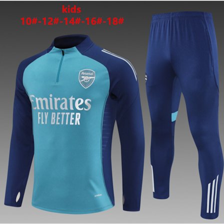 2025-2026 Arsenal Football Club Børne Langærmet Træningsdragt Sæt