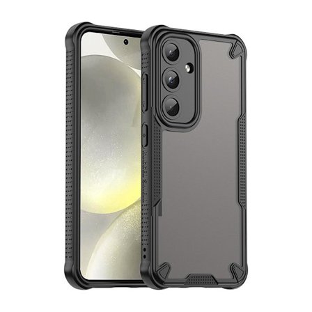 Samsung Galaxy S24 Ultra puhelinkotelo, liukumaton suojakuori, musta