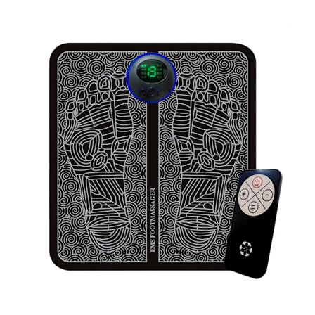 Elektrisk Fodmassager EMS Fodmassagepude Cirkulations Booster Plastik USB Genopladelig(Genopladelig model)