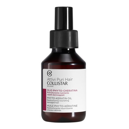 Collistar Attivi Puri Hair Olio Phyto-Cheratina 100ml - Olio Capelli