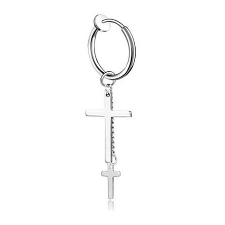 Stilrena Kors Örhängen