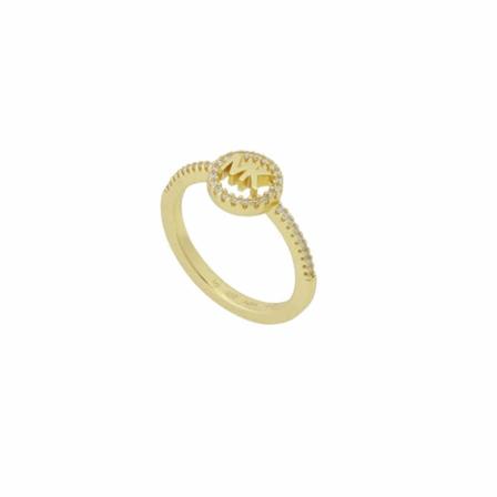 Michael Kors Ring 180 , Geel , Dames , Maat: ONE Size