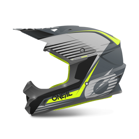 Casco O'Neal 1SRS Grigio-Giallo S 55-56cm