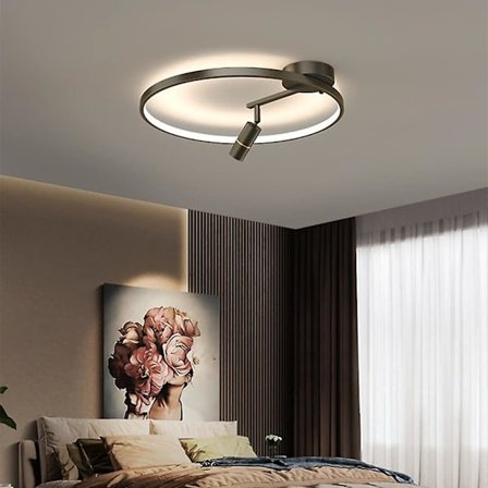 30cm LED Taklampe Spotlight Sirkel Ring Design Rom