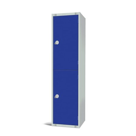 Elite locker, 2 door, 1800x450x450 mm, dark blue