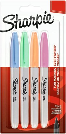 SHARPIE Marker Sharpie Fine Pastel 1,0mm ass (4)