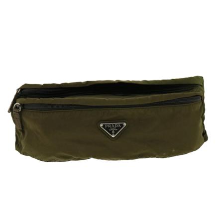 Prada Vintage, Pre-owned Belt Bags Groen, unisex, Maat:ONE Size