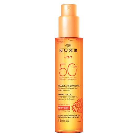 Nuxe Tanning Oil SPF50 150 ml, Skincare, Solpleje, Solcreme