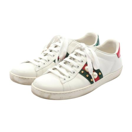 Gucci Vintage, Pre-owned Shoes Wit, Dames, Maat:36 EU