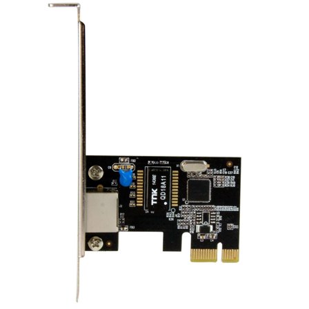 StarTech 1-Port Gigabit Ethernet Network Card - PCI Express, Intel I210 NIC - Single Port PCIe Network Adapter Card with Intel Chipset (ST1000SPEXI) -