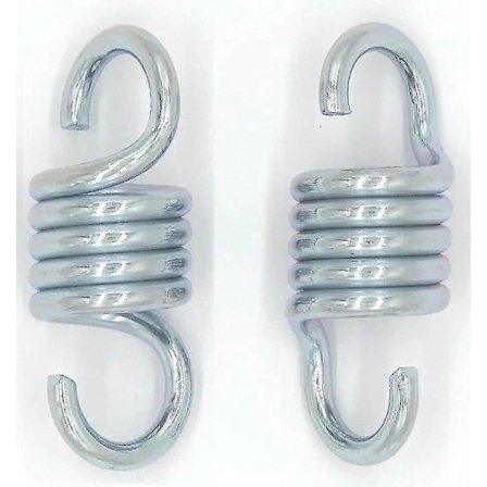 2 st Fjädringskrokar, hängmatta Stol Fjäder För Verandagungor Hängande Stolar