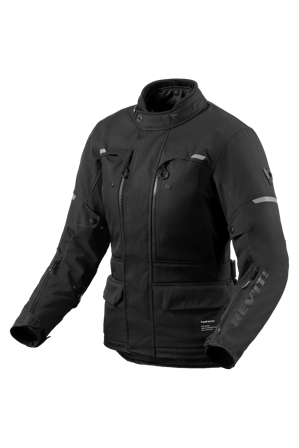 Chaqueta de moto REV'IT! Outback 5 H2O Mujer Negro 38