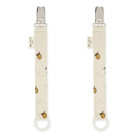 Konges Sløjd Suttesnor 2-pak Lemon, Børn & Forældre, Sutter & Tilbehør, Suttesnore