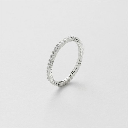 Margaux Ring - Sterling Silver - Safira