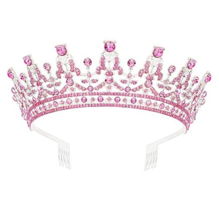 Full Diamond Crown Crown Tiara ROSA