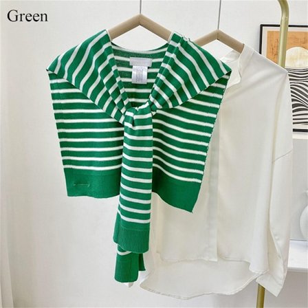 Cape Fake Collar GRÖN