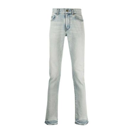 Saint Laurent Jeans , Blauw , Heren , Maat: W32