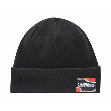 Hugo Boss, on Vertere Berlin Xertere Beanie Zwart, Heren, Maat:ONE Size,Katoen