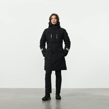 66 North women's Jökla Jackets & Coats - Black - M