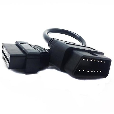 2022 Nyeste Obd2 Obd 16pin Forlengelseskabel-kontakt 30cm Hann til Hunn Utvide Grensesnitt Obd Ii Adapterkabel For Elm327