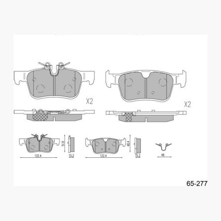 Biltema - Bremseklosser