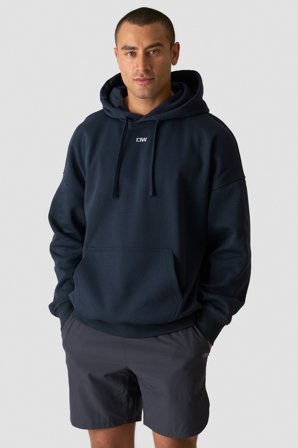ICANIWILL - Everyday Relaxed Hoodie Navy - Herr - Träningskläder från ICIW