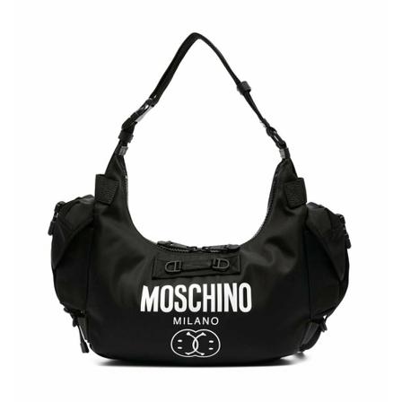 Moschino, Shoulder Bags Czarny, Kobieta, Rozmiar: ONE Size