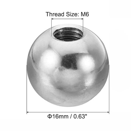 4st M4/M6 Kulmuttrar Knopp Blindhål Cover CAP