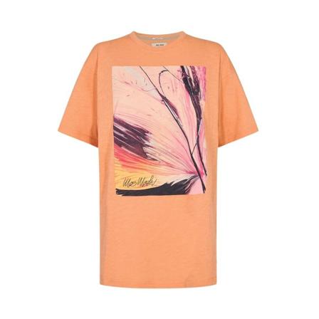 MOS Mosh Savage O-Ss Tee Orange, Dame T-shirts