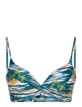 Bermuda Swimwear Bikinis Bikini Tops Triangle Bikinitops Monivärinen/Kuvioitu Scampi