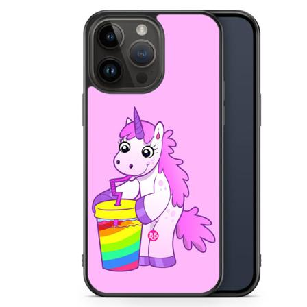 Bjornberry Skal iPhone 14 Pro Max - Drickande Enhörning
