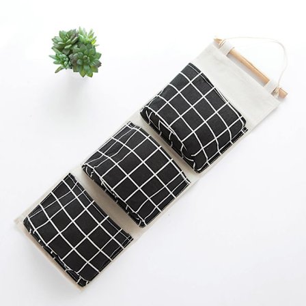 Väggorganiserare Dörrväggorganiserare Hängande Väska med 3 Fack