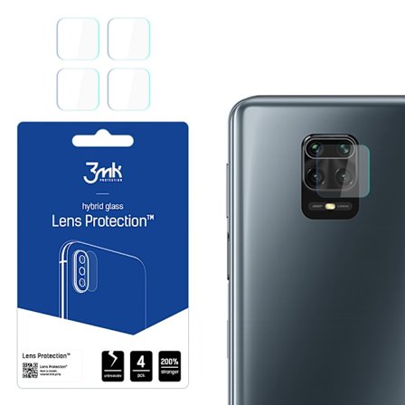 Xiaomi Redmi Note 9S - 3mk Lens Protection