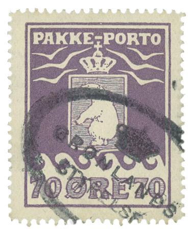 Grønland 1930 - Pakkeporto - AFA 10 - Stemplet