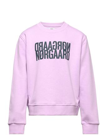 Organic Sweat Talinka Sweatshirt Svetari Collegepaita Liila Mads Nørgaard