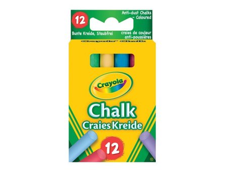 CRAYOLA Tavelkrita kulört 2x6 färger - Lyreco - Skola och förskola > Bild och form > Tavelkritor och tavelsvamp