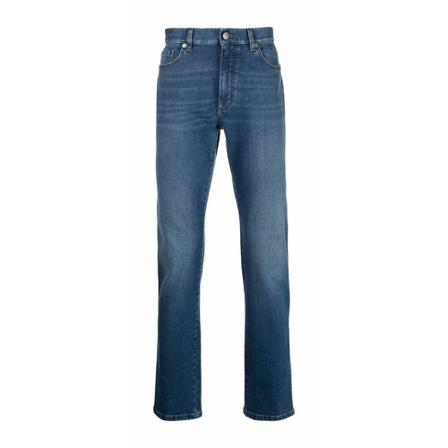 Z Zegna Slim-fit Jeans blå, Herr, Herr, Storlek: W33