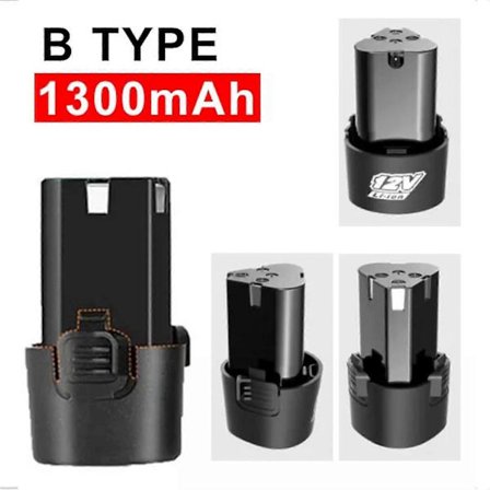 Genopladeligt 12V 3000mAh Li-ion Batteri til Elværktøj (BR)_jar