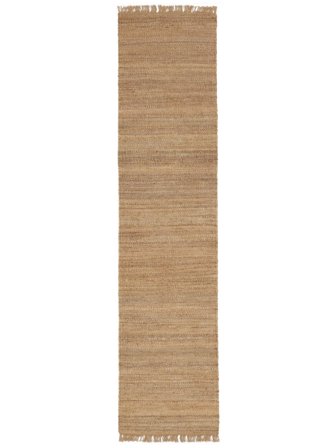 Indoor/Outdoor Rug Solista Plain Jute Beige Runner Small