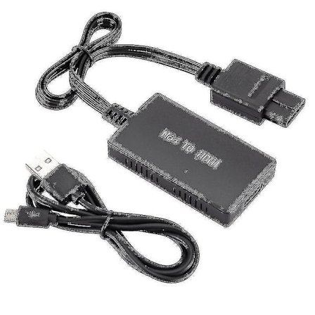 N64 til HDMI Konverter Adapter HD Link Kabel N64 til en Ny HDMI TV Plug and Play til N64 Super Snes (FMY)