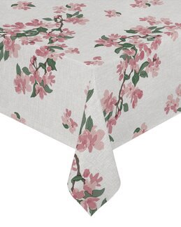 Voksduk blomstret metervare Rosa