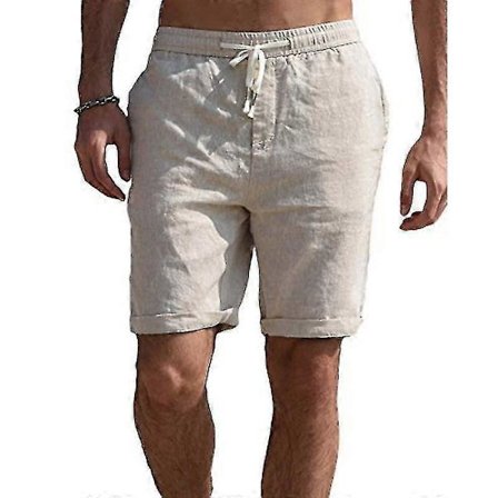 Herrshorts Casual Sommar Strandshorts Korta Fickor Underdelar