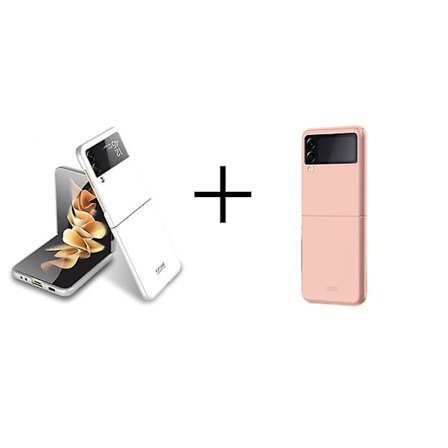 Phone case För Phone case För Samsung Galaxy Z Flip 3 5g Pc Phone case/flerfärgat Matt Phone case 2st