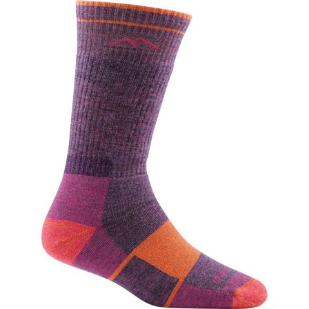 Darn Tough Women's Hiker Boot Sock Full Cushion Women hiking socks Purple S