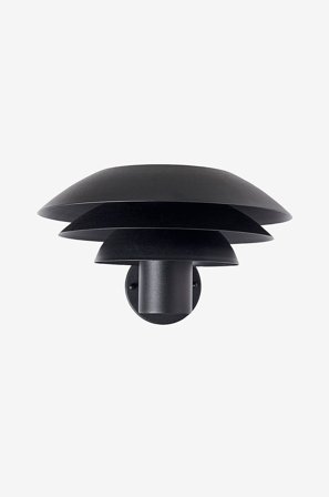 Dyberg Larsen - Vägglampa DL31 utomhus - Svart - Fasadbelysning - Från Homeroom