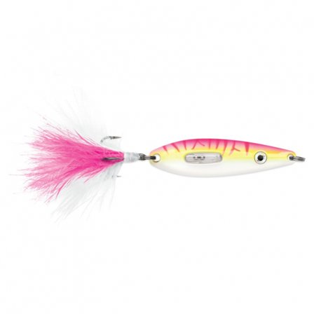 VMC Rattling Roach Spoon 5.3g - Glow Pink Fire UV