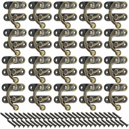 20 stycken kvarvarande låshakar Vintage lås Antik lås Låsbygel