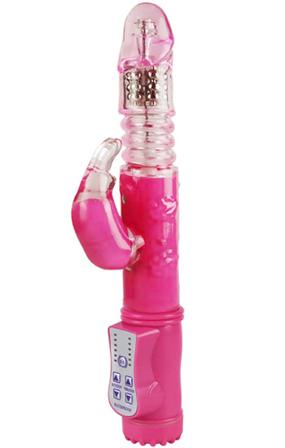 Pink Thrusting Rabbit Vibrator Rabbitvibrator - Blushme.se