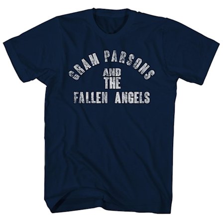 Gram Parsons T-shirt Fallen Angels officiella logotyp Gram Parsons T-shirt