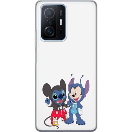 Xiaomi 11T Pro Gennemsigtig cover Stitch Mickey Mouse